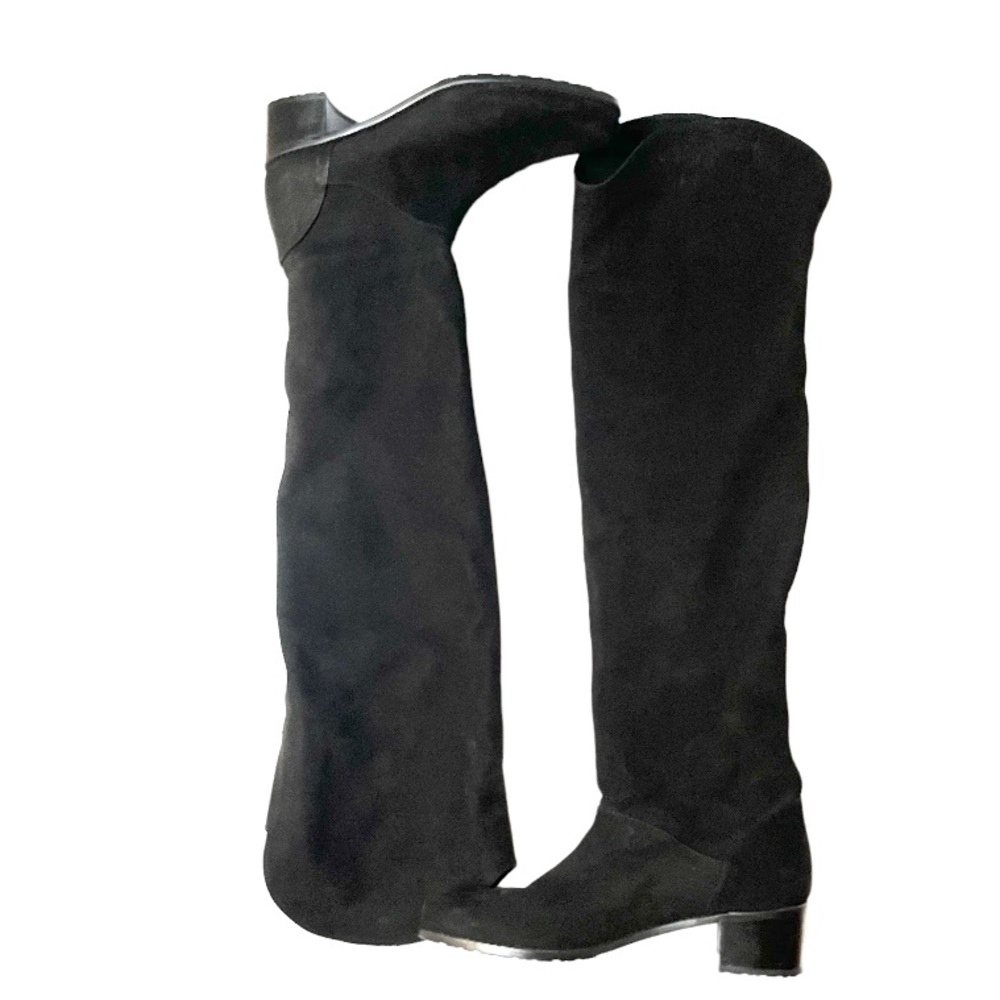 Stuart Weitzman knee-high suede boots, size 7
